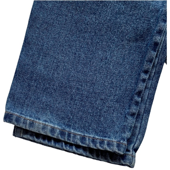 LONDONJEAN boyfriend medium wash high waisted straight leg jeans - Picture 13 of 13